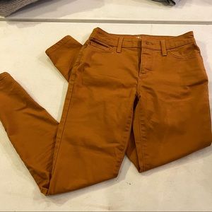 ST. JOHN’S BAY STRAIGHT LEG MUSTARD YELLOW JEANS